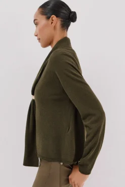 Cortefiel Jersey foulard aro Verde Discount