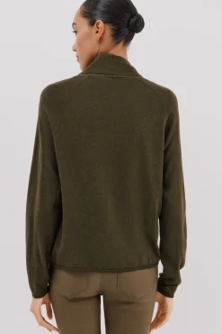 Cortefiel Jersey foulard aro Verde Discount