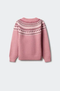 Springfield Kids Jersey greca niña rosa