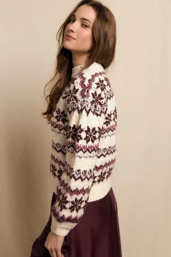 Slowlove Jersey grecas Marfil Sale