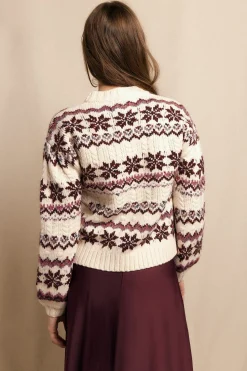 Slowlove Jersey grecas Marfil Sale