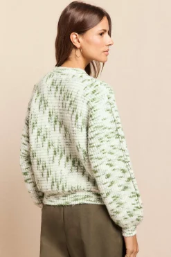 Slowlove Jersey jaspeado Verde Sale