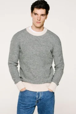 Selected Jersey lana y alpaca Gris Best