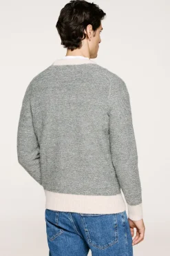 Selected Jersey lana y alpaca Gris Best