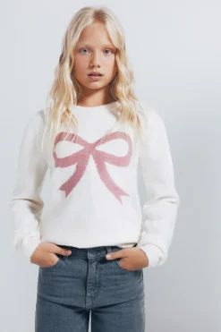 Springfield Kids Jersey lazo niña beige Sale