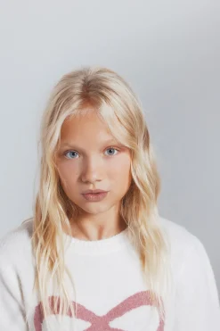 Springfield Kids Jersey lazo niña beige Sale