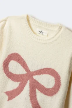 Springfield Kids Jersey lazo niña beige Sale