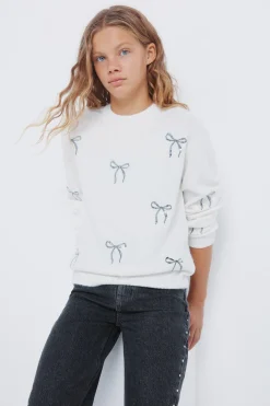 Springfield Kids Jersey lazos niña marfil Online