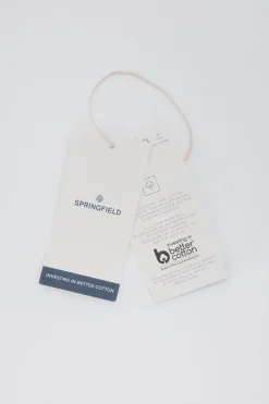 Springfield Jersey liso cuello rulo fucsia Best