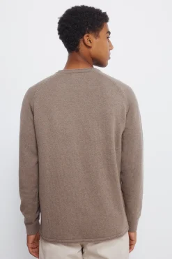 Springfield Jersey liso cuello rulo nude Hot