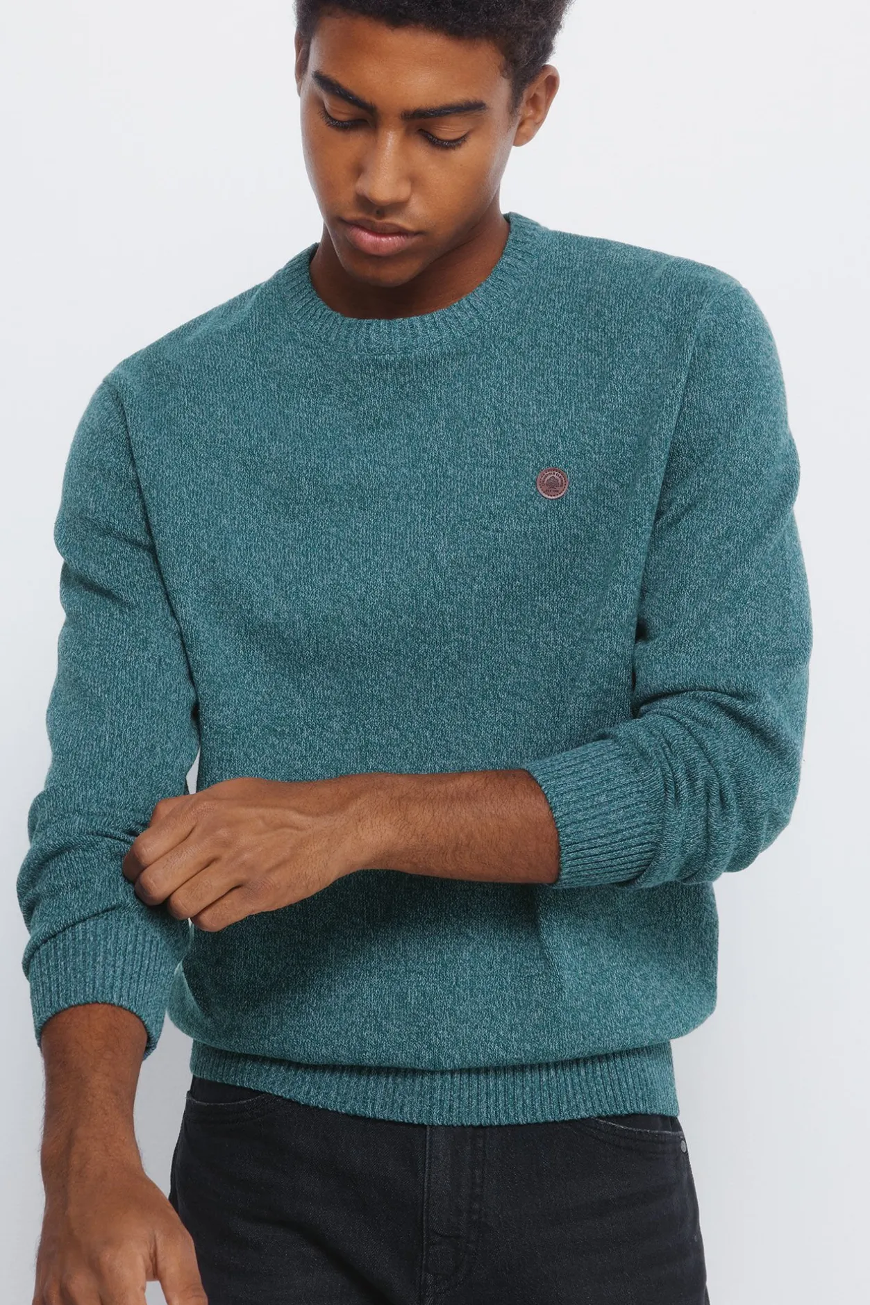 Springfield Jersey liso fantasía torzal azul Outlet