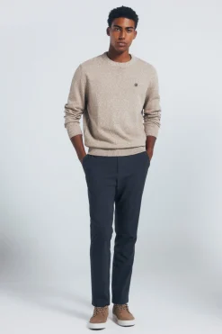 Springfield Jersey liso fantasía torzal beige Discount