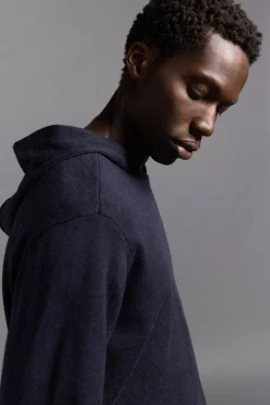 Pedro del Hierro Jersey logo con capucha golf Azul Outlet