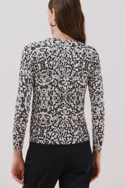 Cortefiel Jersey manga larga Negro Discount