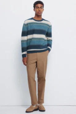 Springfield Jersey multiraya estructura azul Clearance