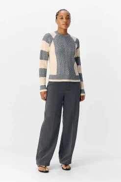 Object Jersey ochos bicolor Gris Discount