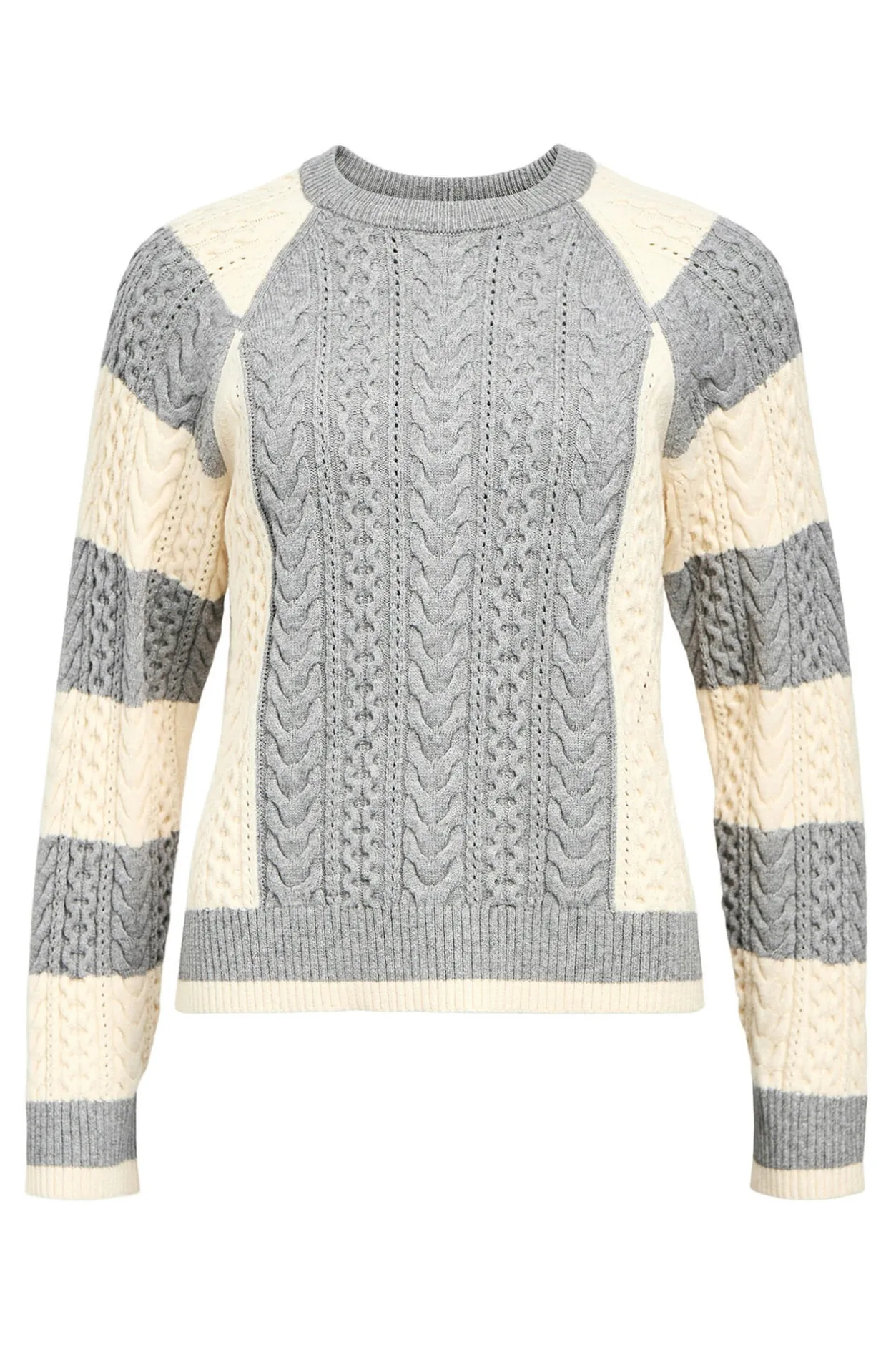 Object Jersey ochos bicolor Gris Discount