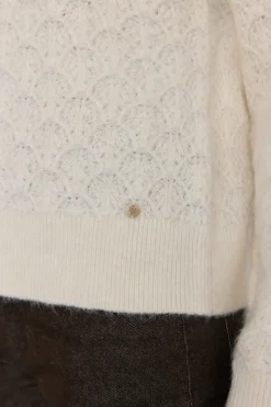 Pedro del Hierro Jersey oversize fantasía Crudo New