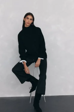 Pedro del Hierro Jersey oversize perkins Negro Sale