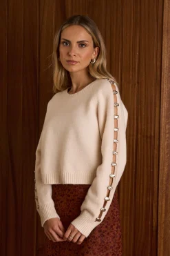 Polín Et Moi Jersey piedras Beige Clearance