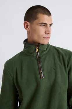 Williot Jersey Polar Media Cremallera Kaki