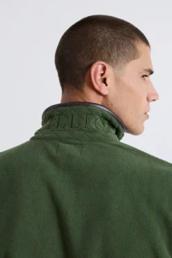 Williot Jersey Polar Media Cremallera Kaki