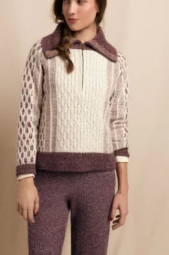 Slowlove Jersey polo Lila New