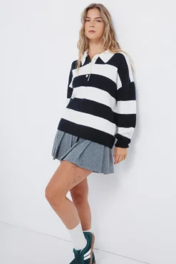 Springfield Jersey polo bordado azul New