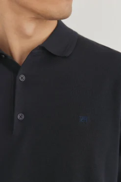 Pedro del Hierro Jersey polo premium manga corta algodón Azul Sale