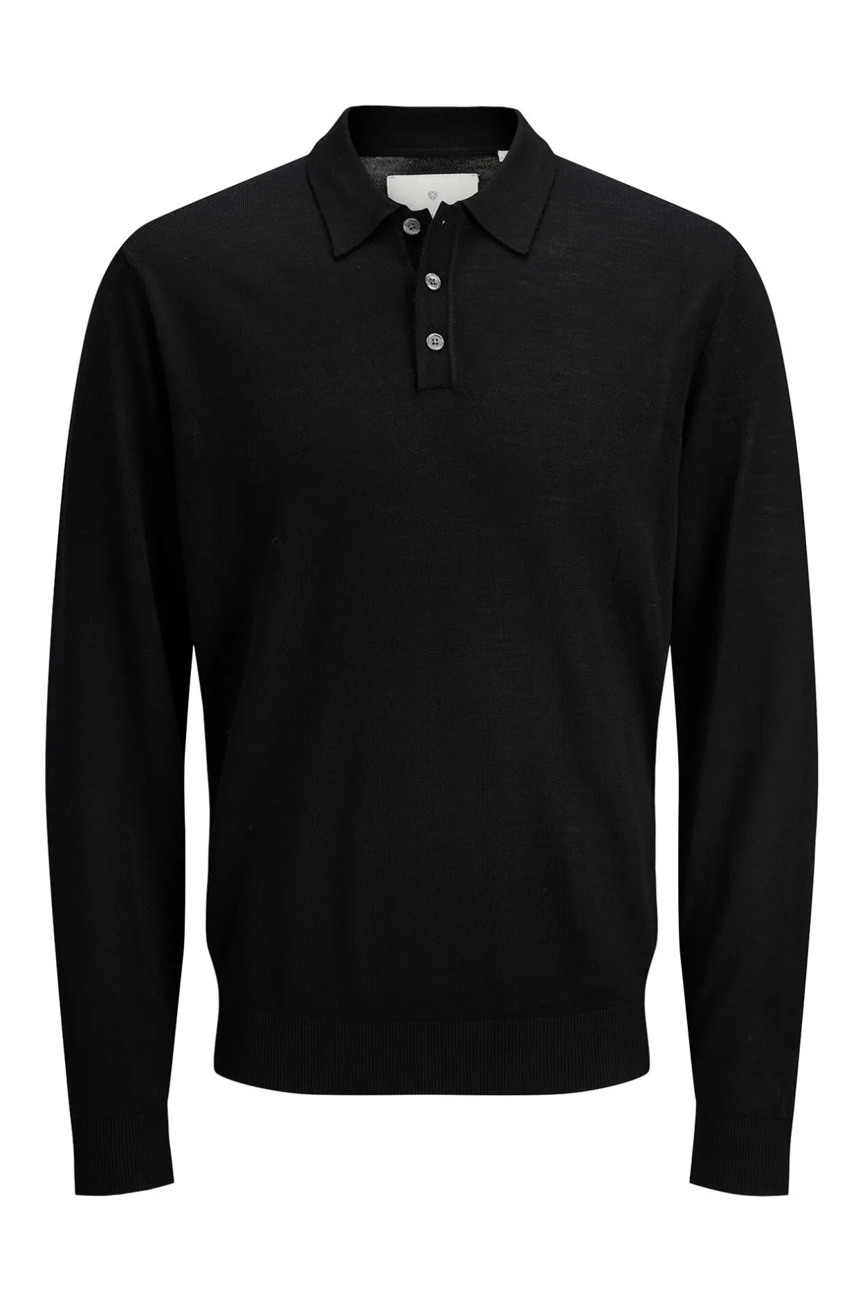 Jack & Jones Jersey polo regular fit Negro Best