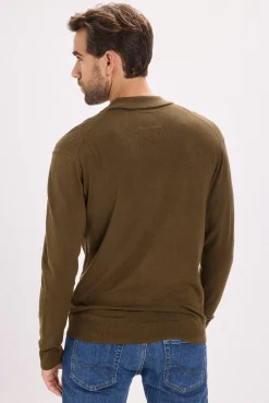 Jack & Jones Jersey polo regular fit Marr&oacute;n oscuro Sale