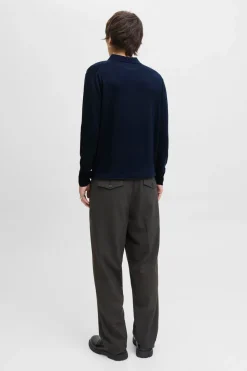 Jack & Jones Jersey polo regular fit Azul marino Hot