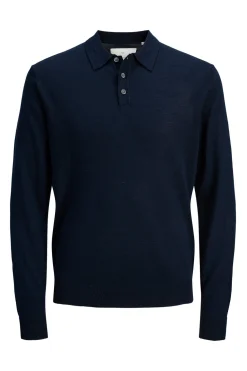 Jack & Jones Jersey polo regular fit Azul marino Hot