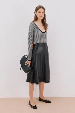 Cortefiel Jersey punto bicolor Negro Clearance