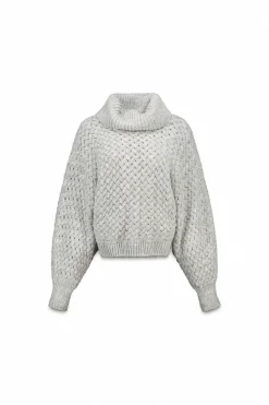 Slowlove Jersey punto cesta Gris Outlet