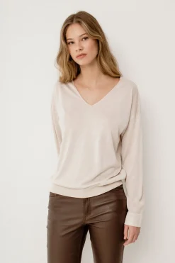 Vila Jersey punto fino Marfil Online