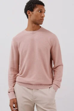 Cortefiel Jersey punto fino Rosa Online