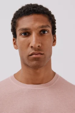 Cortefiel Jersey punto fino Rosa Online