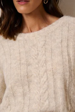 Polín Et Moi Jersey punto Jackie Beige