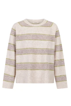 Slowlove Jersey rayas Beige Online