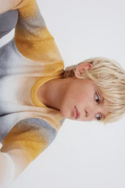 Springfield Kids Jersey rayas naranjas niño amarillo Outlet