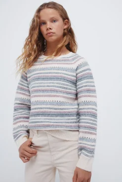 Springfield Kids Jersey rayas niña morado/lila