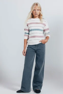 Springfield Kids Jersey rayas niña rosa Best