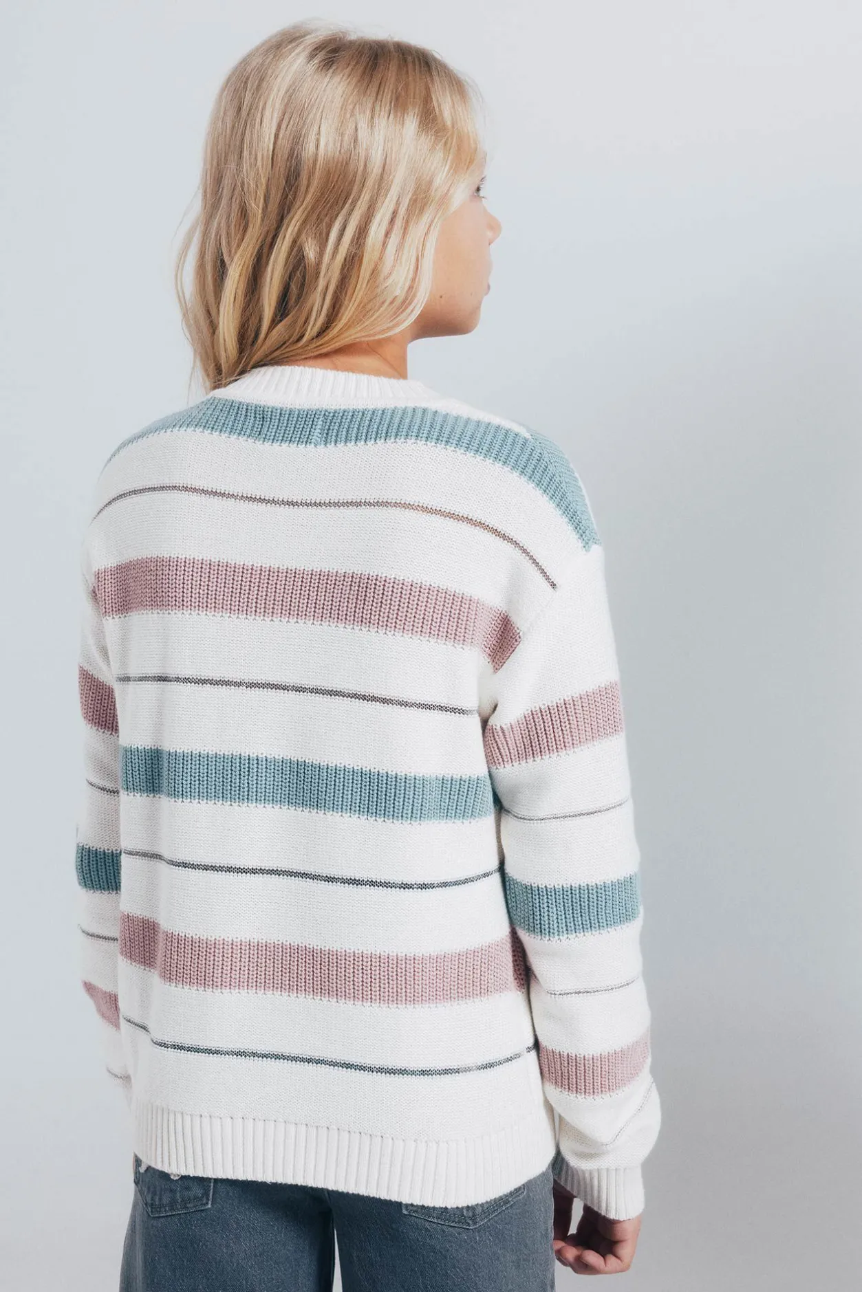 Springfield Kids Jersey rayas niña rosa Best