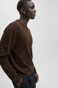 Jack & Jones Jersey regular fit marr&oacute;n Online