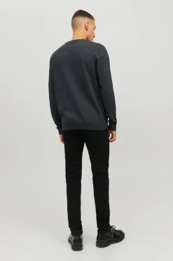 Jack & Jones Jersey regular fit gris Outlet