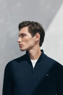 Pedro del Hierro Jersey semicisne Azul New