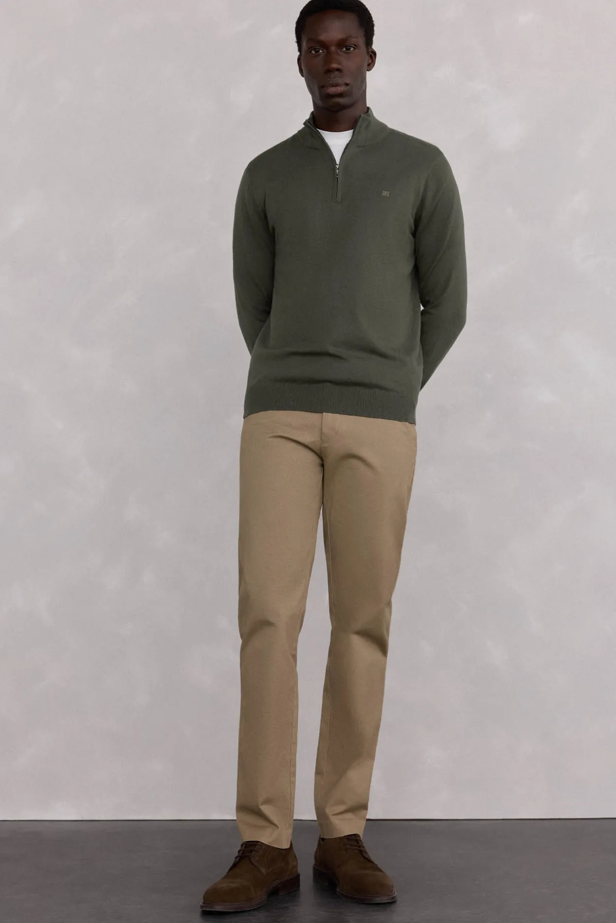 Pedro del Hierro Jersey semicisne Verde Best