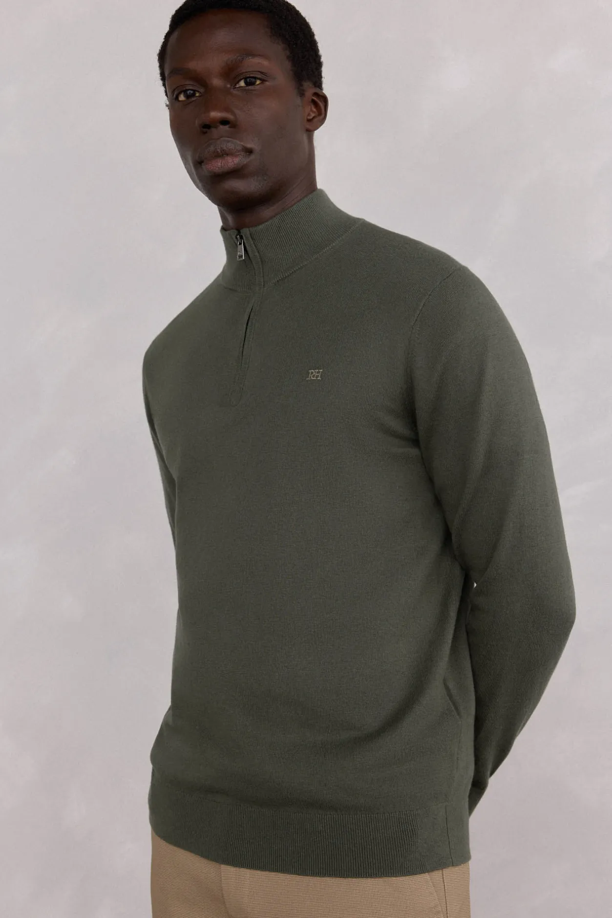 Pedro del Hierro Jersey semicisne Verde Best