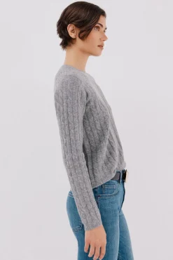 Cortefiel Jersey suave ochos Gris Best